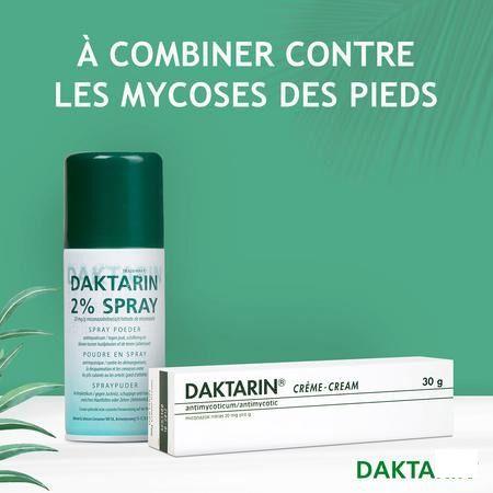 Daktarin Spray Pulv Flacon Pulv 8 Gr 2%