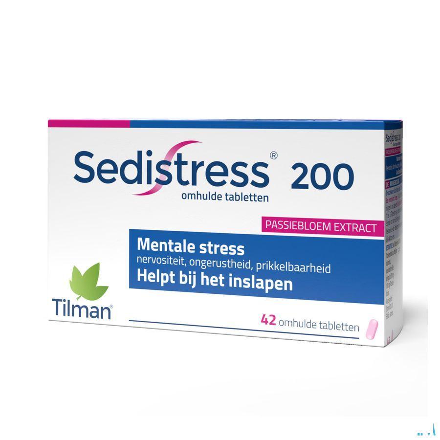 Sedistress 200 Omhulde Tabletten 42  -  Tilman