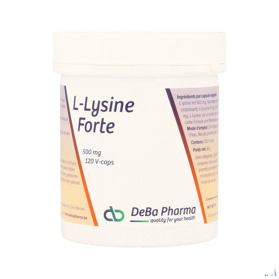L-lysine Forte Capsule 120  -  Deba Pharma