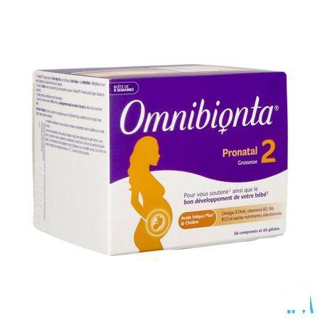 Omnibionta Pronatal 2 Zwanger 8weken Tabl 56+Caps 56