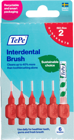 Tepe Brossettes Interdentaires Orig.Rouge 0,5Mm 20