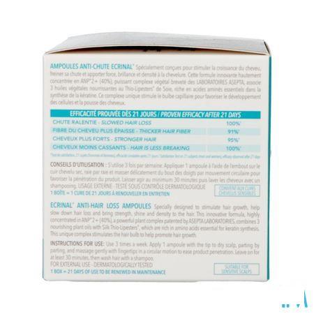 Ecrinal A/Haaruitval Amp 10 x 5ml