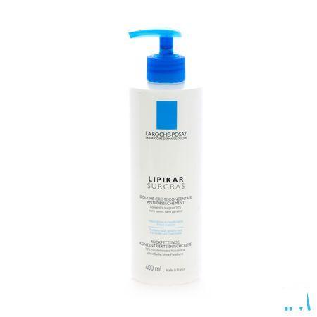 Lipikar Surgras Douche Creme Conc.A-dessech.400 ml  -  La Roche-Posay