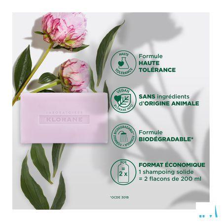 Klorane Capil. Shampooing Solide Pivoine 80 gr