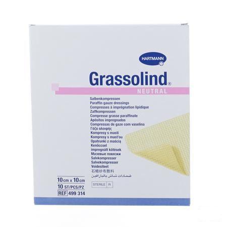 Grassolind 10x10cm St. 10 P/s  -  Hartmann