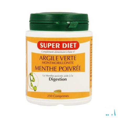 Super Diet Argile Verte Comprimes 250  -  Superdiet Laboratoires