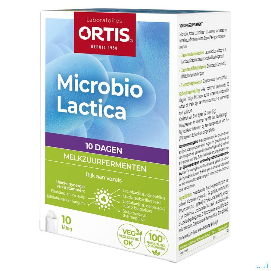 Ortis Microbio Lactica Pdr Sach 10X10G  -  Ortis