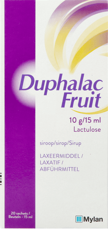 Duphalac Fruit Siroop Zakjes 20 X 15 ml