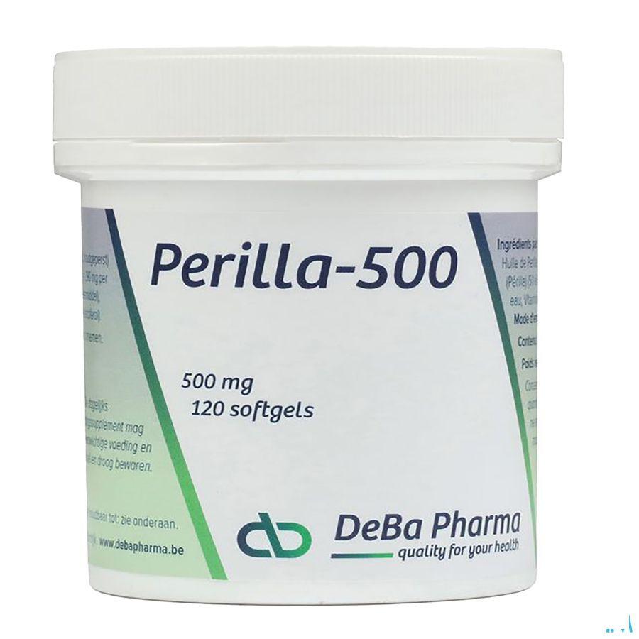 Perilla 500 Softgels 120  -  Deba Pharma