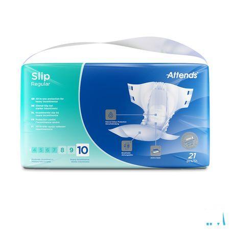 Attends Slip Regular 10 Small 1X21