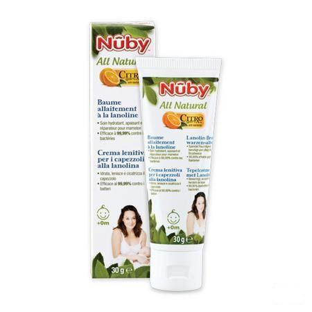 Nuby Citroganix Baume Allaitement à La Lanoline 30 gr  -  New Valmar
