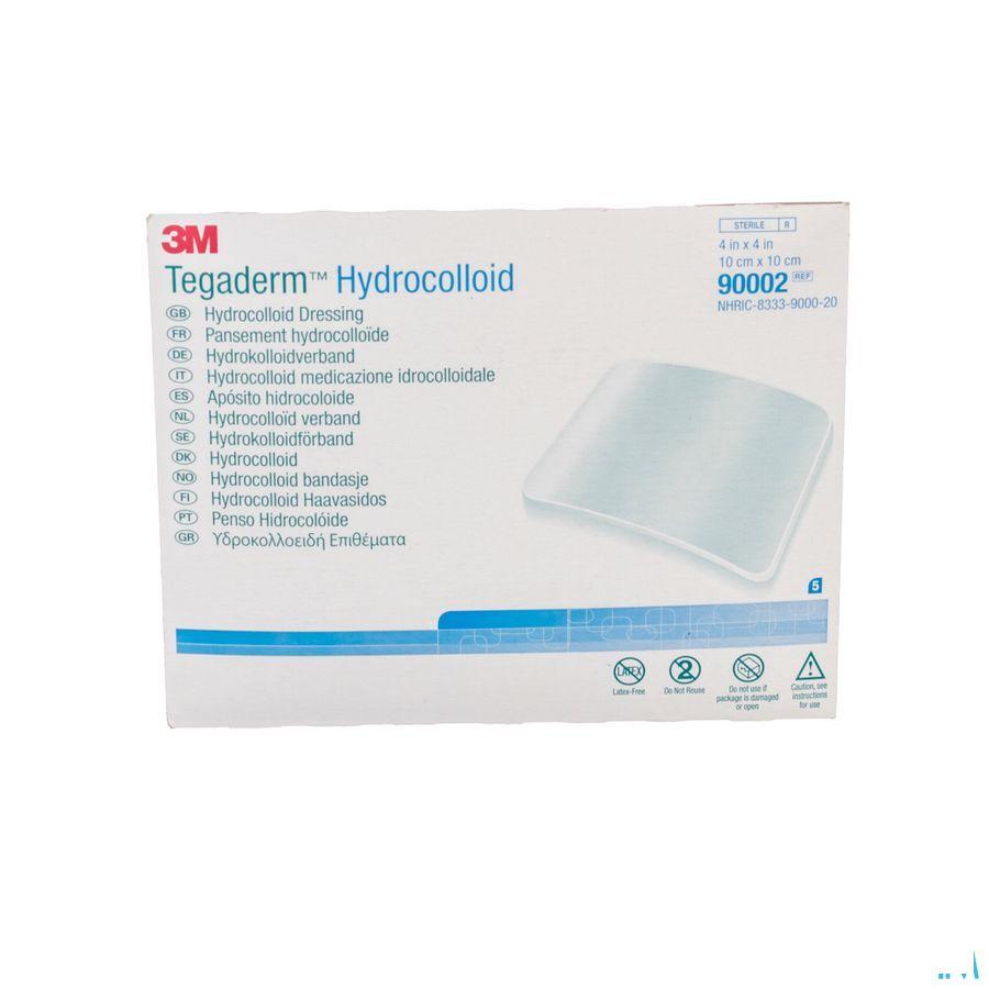 Tegaderm Hydrocol.square Ster 100mmx100mm 5 90002  -  3M