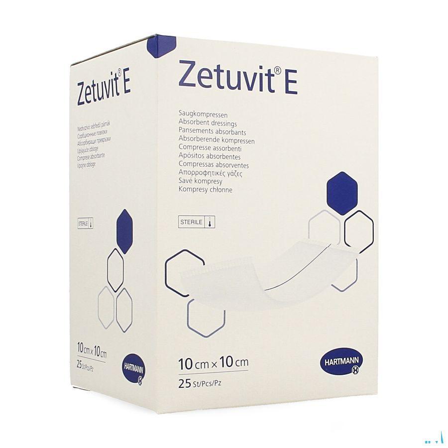 Zetuvit E 10x10cm St. 25 P/s  -  Hartmann