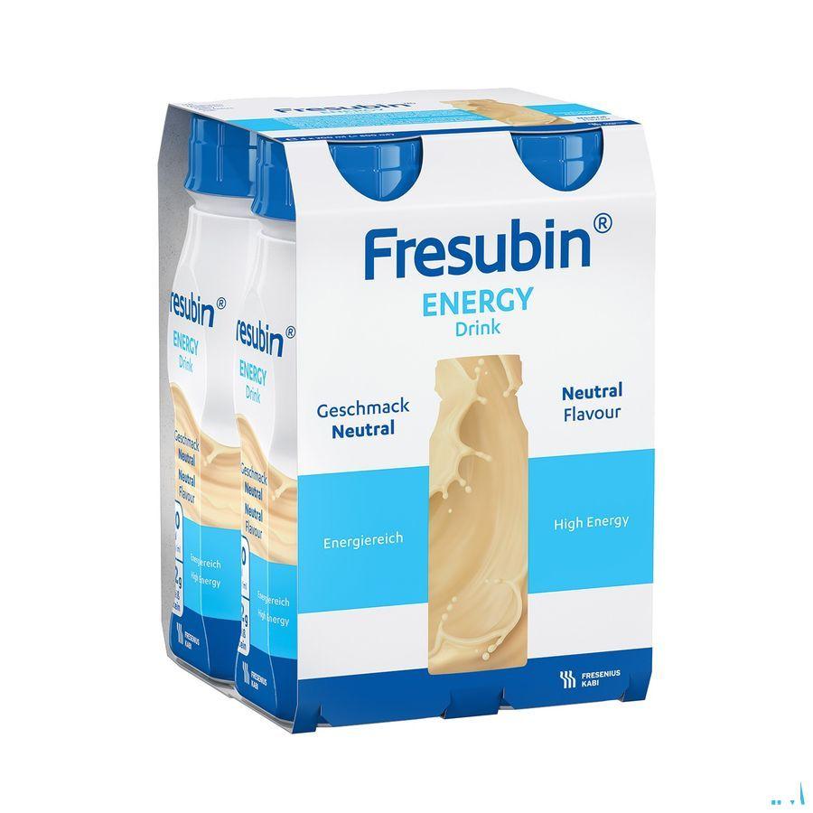 Fresubin Energy Drink Neutre Easybottle 4x200 ml  -  Fresenius