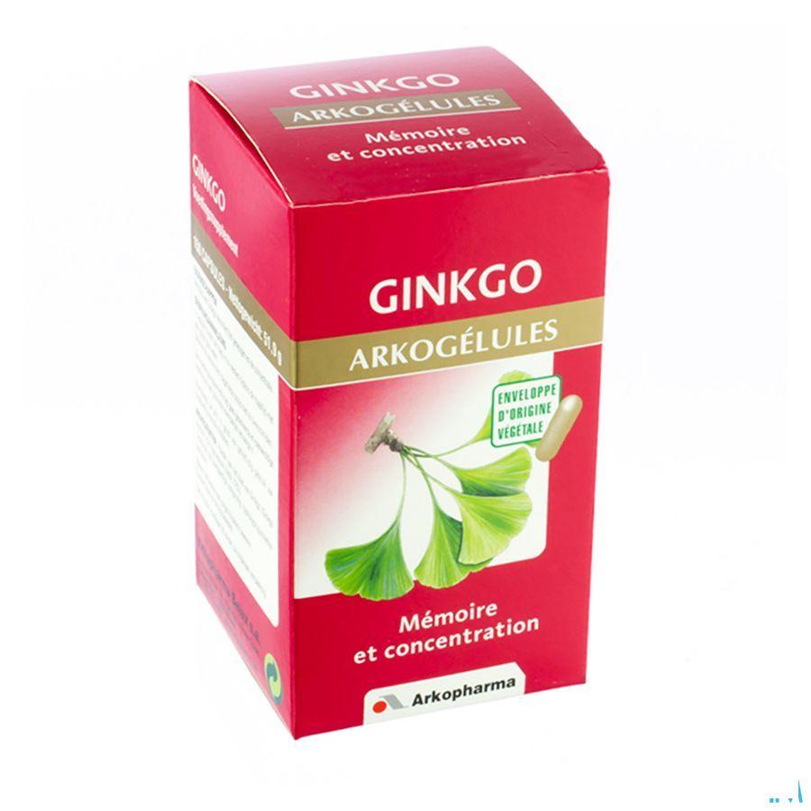 Arkocaps Ginkgo Biloba Plantaardig 150 3733110  -  Arkopharma