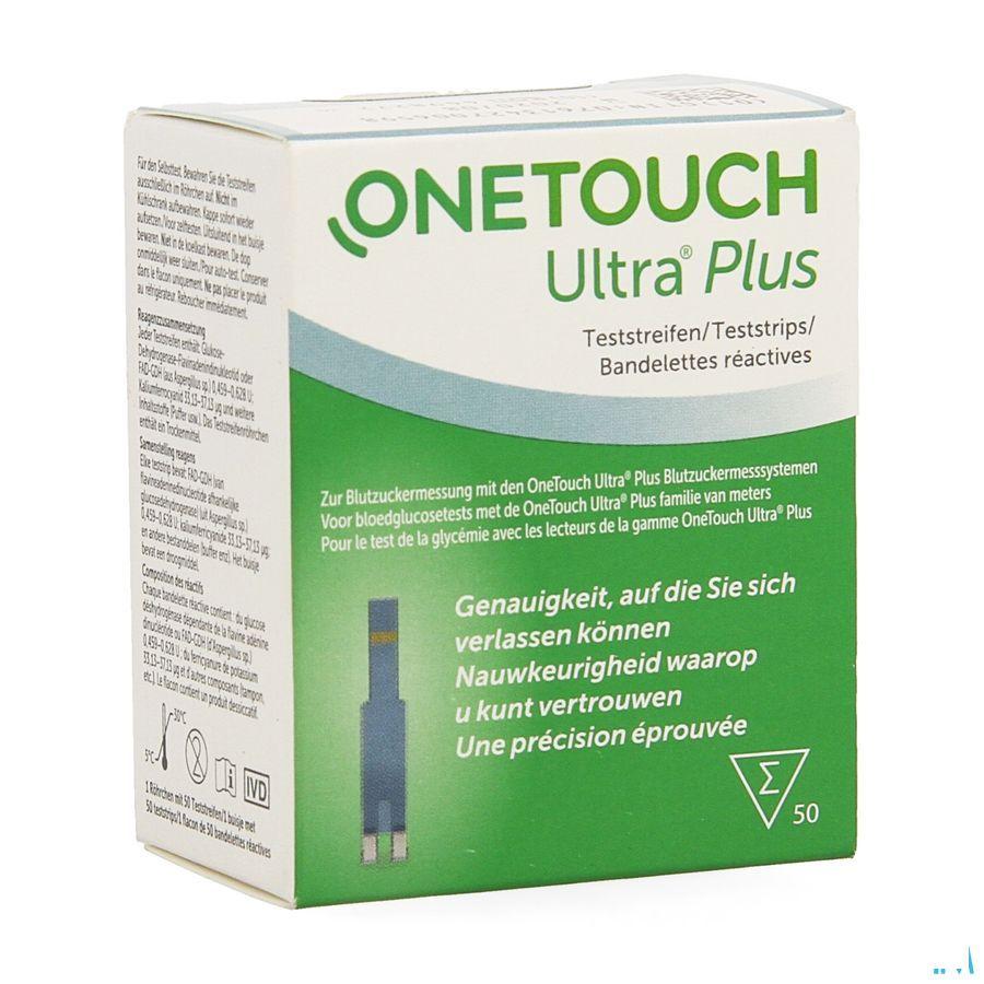 Onetouch Ultra Plus Teststrips 50  -  Lifescan