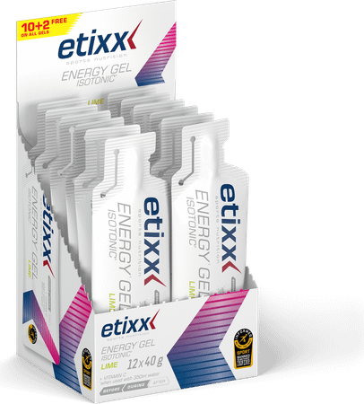 Etixx Isotonic Energy Gel Lime 12x40 gr