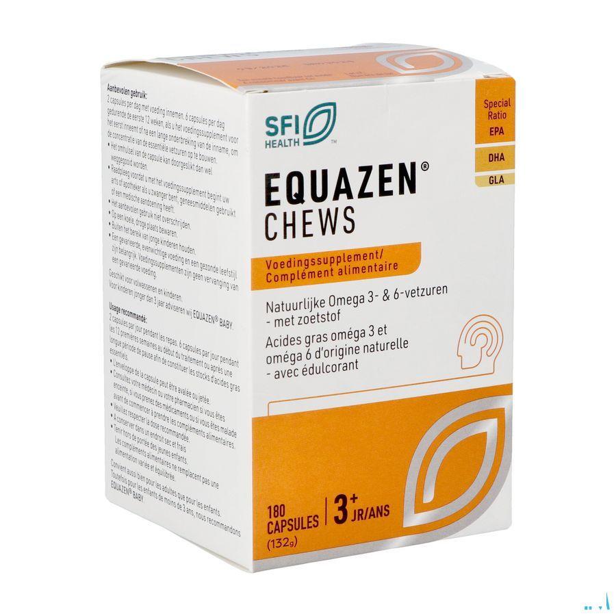 Equazen Chews Omega 3/6 Pot Caps 180  -  Springfield Nutraceuticals