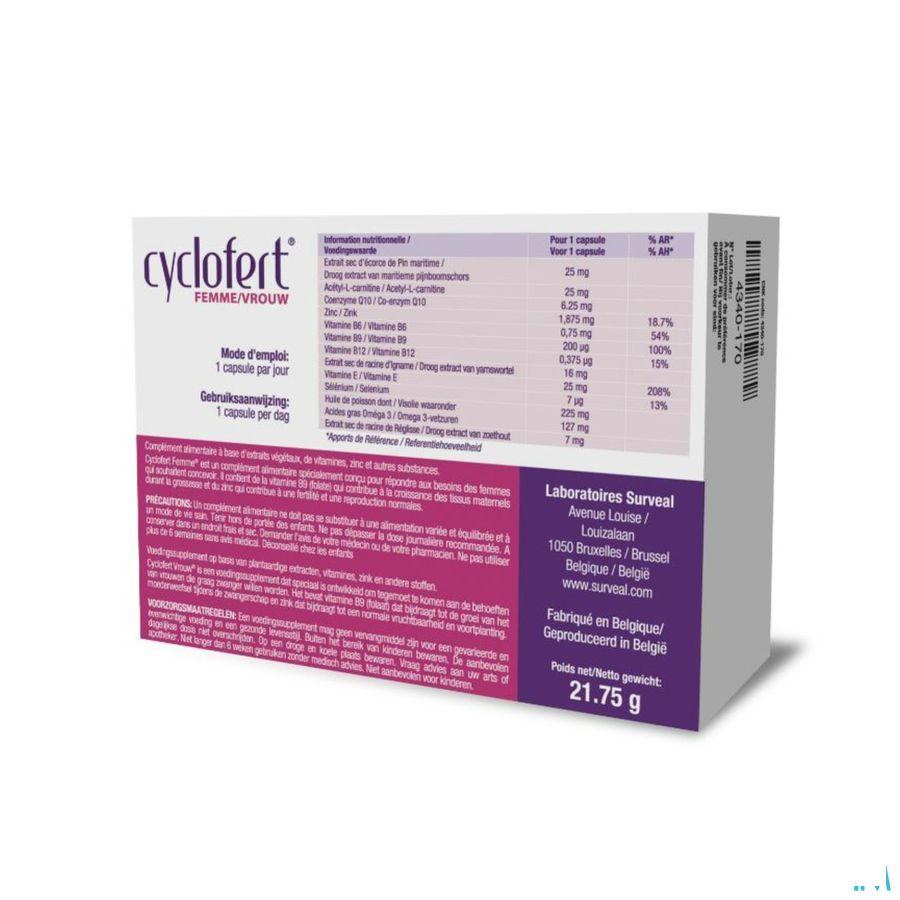 Cyclofert Vrouw Caps 30 
