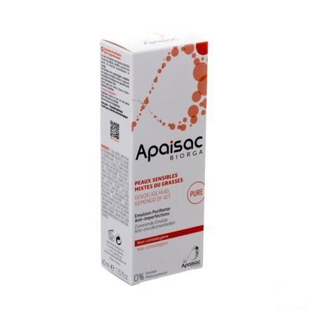 Apaisac Biorga Emulsion Purifiante Anti imperf. 40 ml
