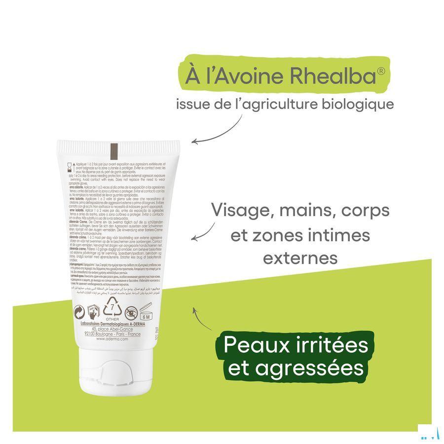 Aderma Dermalibour + Barrier Creme Isolerend 50 ml  -  Aderma