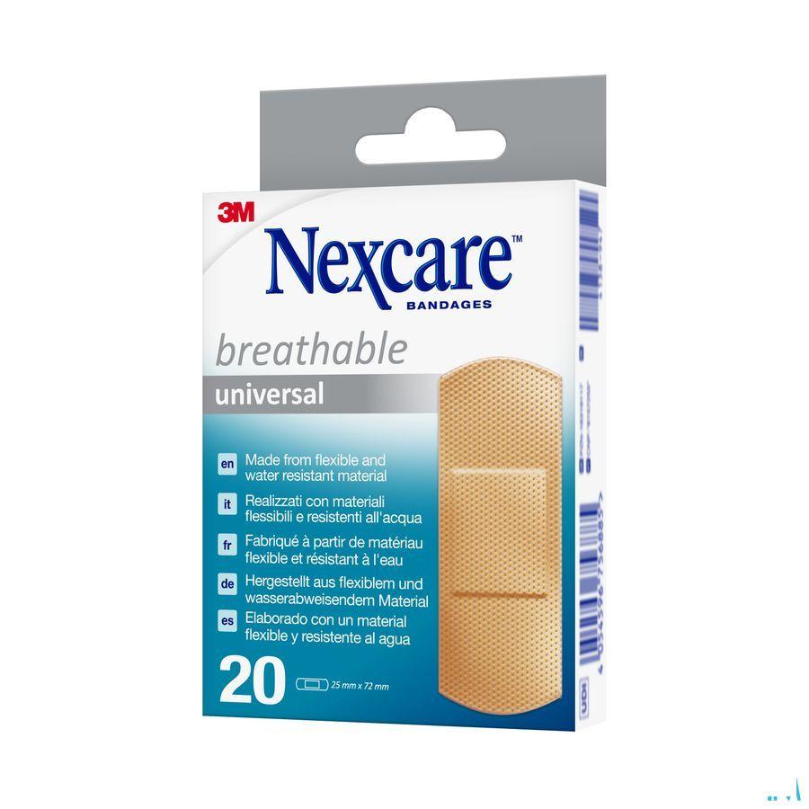 Nexcare 3M Breath.Univ.25X72Mm Strips 20 N0320Ns-1  -  3M