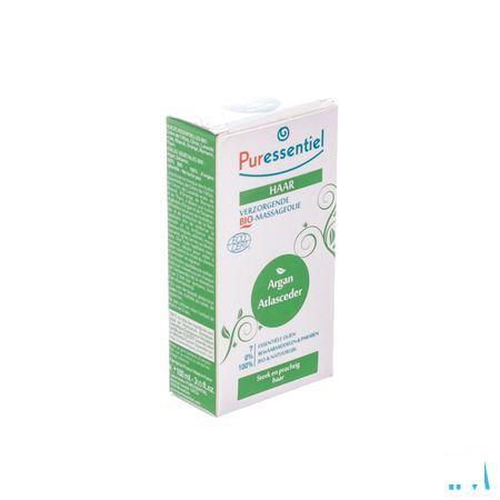 Puressentiel Mass.olie Argan Atlasceder Bio 100 ml  -  Puressentiel