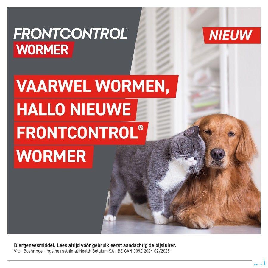 Frontcontrol Wormer 230 mg/20 mg Kat Tabl 2