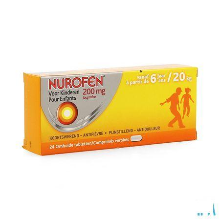 Nurofen Enfant 200 mg Comprimes Pellicules 24 2475739