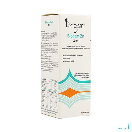 Biogam Zn Flacon 60 ml  -  Sterop