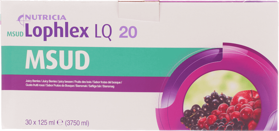 Msud Lophlex Lq 20 Juicy Bosvruchten 30x125 ml  -  Nutricia