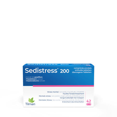 Sedistress 200 Omhulde Tabletten 42  -  Tilman