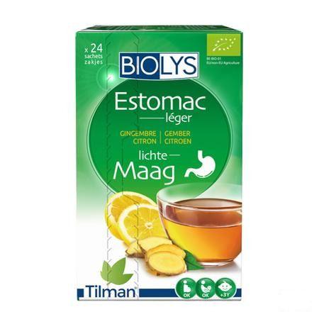 Biolys Gingembre Citron Sachets 24  -  Tilman