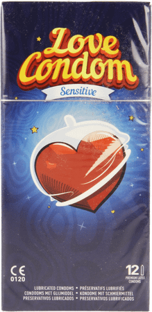 Love Condom Sensitive Condooms Met Glijmiddel 12