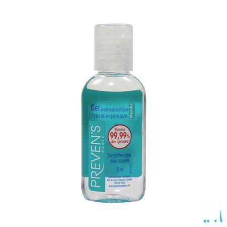 Preven's Handgel Hydroalcohol.munt 25 ml