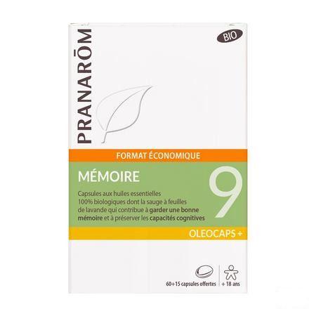 Oleocaps+ Bio 9 Geheugen Maxi Caps 75  -  Pranarom