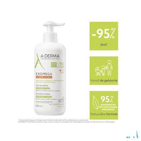 Aderma Exomega Control Emol. Melk 400 ml  -  Aderma