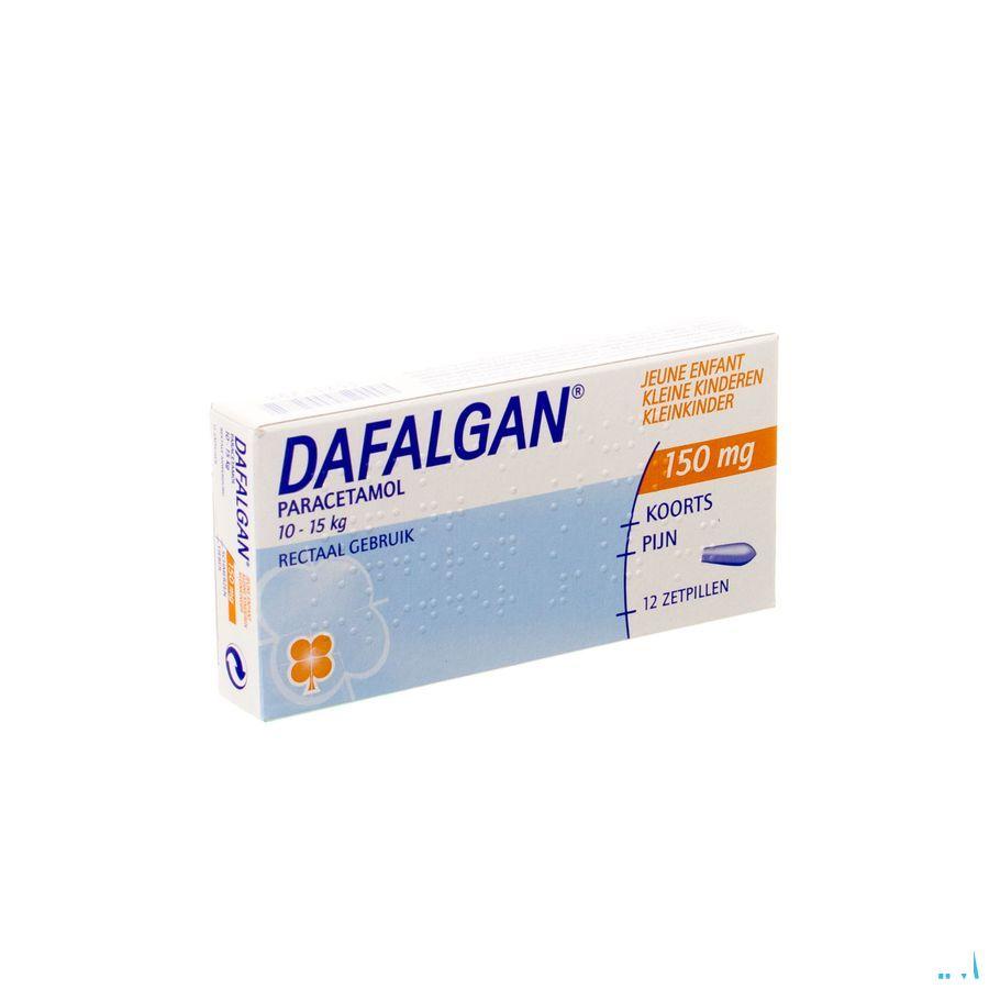 Dafalgan 150 mg Suppos 12 Jeune Enf