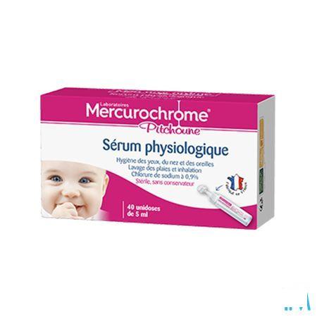 Mercurochrome Pitchoune Isoton. Zoutopl. 40x5 ml  -  Urgo Healthcare