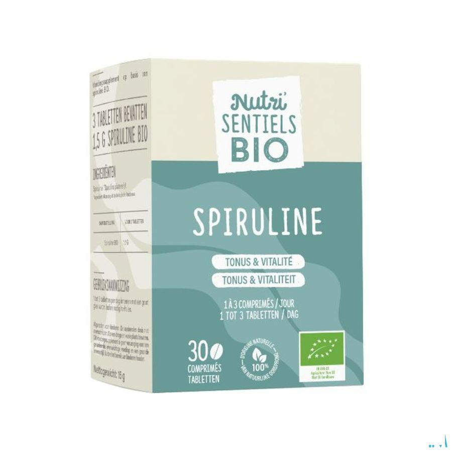 Nutrisentiels Spiruline Bio Comp 30  -  Nutrisante