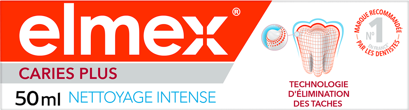 Elmex Nettoyage Intense Dentifrice 50 ml