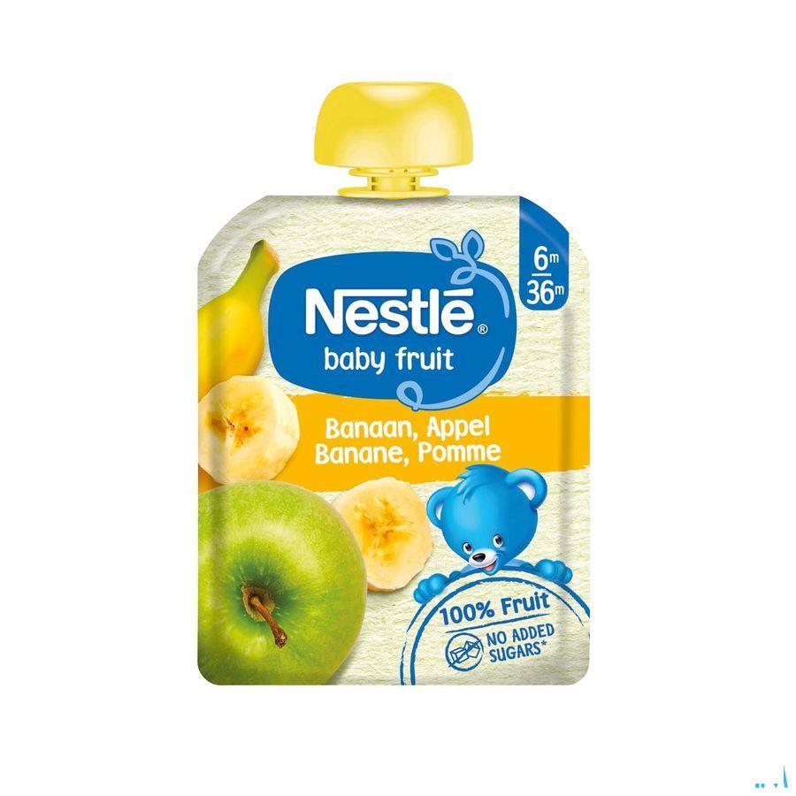 Nestle Naturnes Banaan Appel 90 gr  -  Nestle