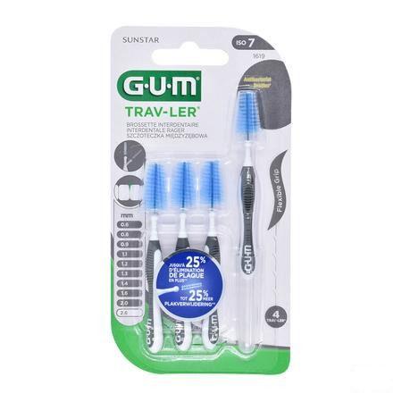 Gum Trav-Ler Brossette 2.6Mm 4 1619M4