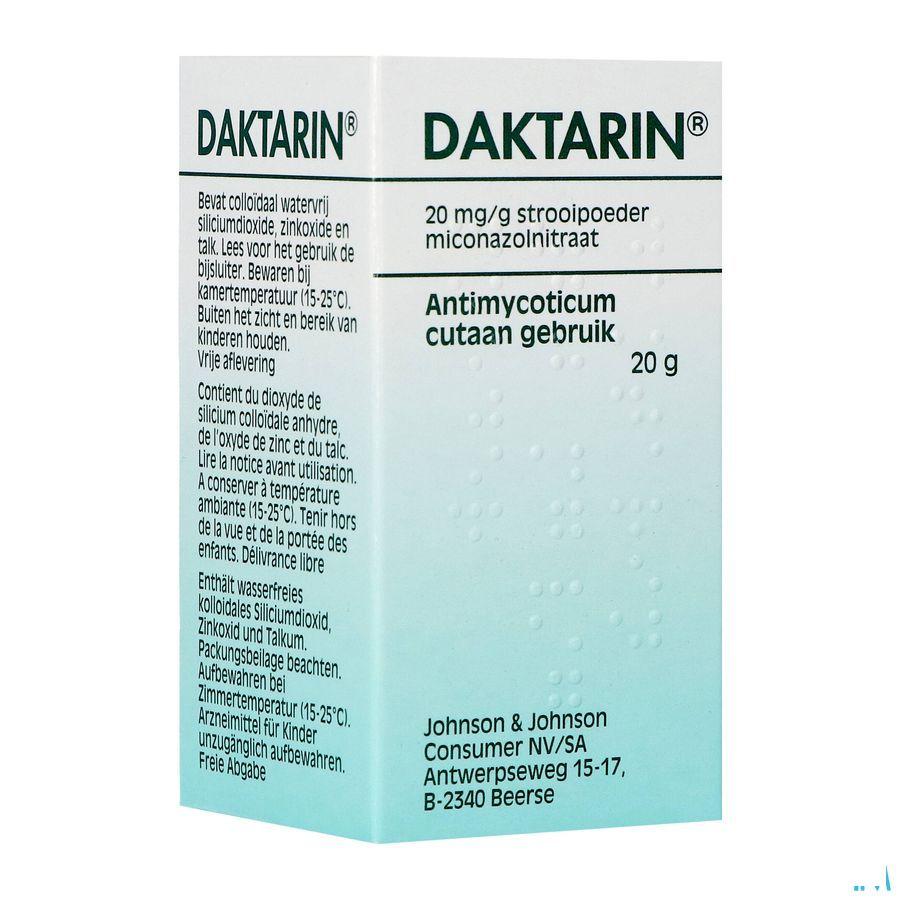 Daktarin Pulv Derm 1 X 20 gr 2%