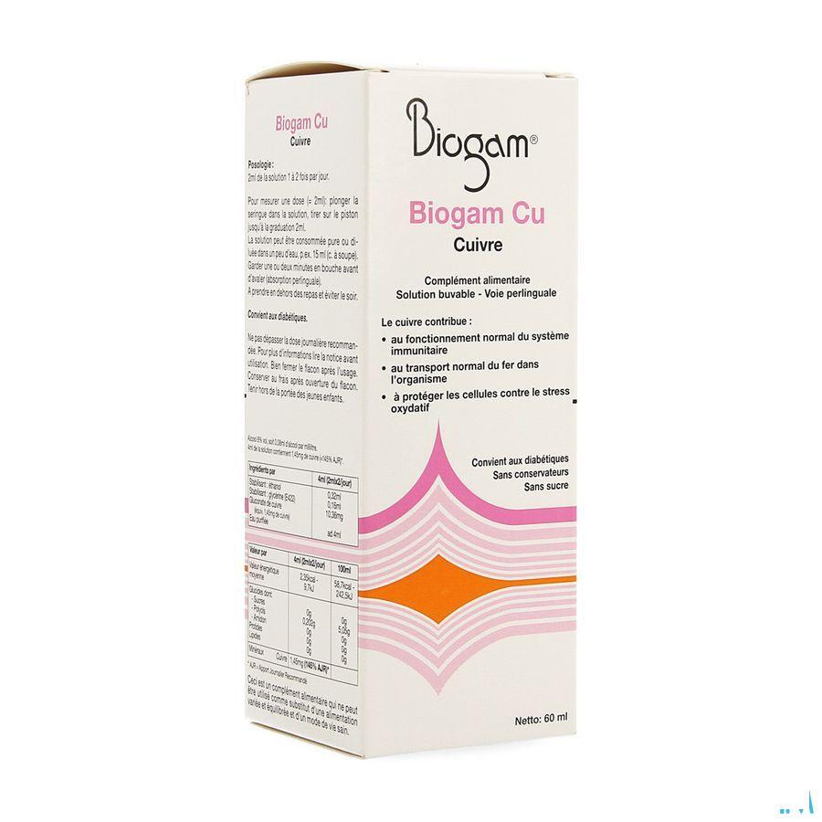 Biogam Cu Flacon 60 ml  -  Sterop