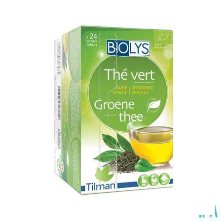 Biolys Groene Thee Zakjes 24  -  Tilman