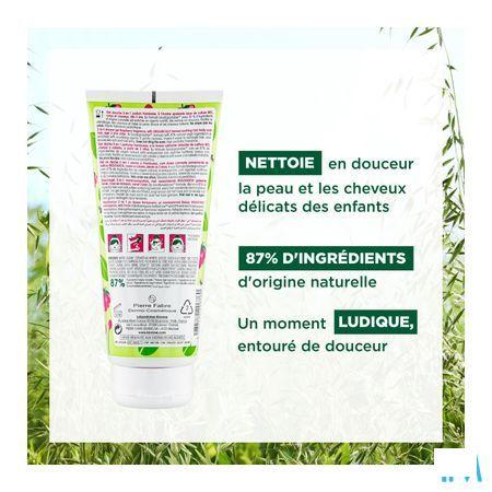Klorane Petit Junior Douche Gel Framboos 200 ml