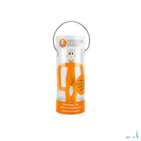 Matchstick Monkey Bijtring Oranje  -  Bomedys