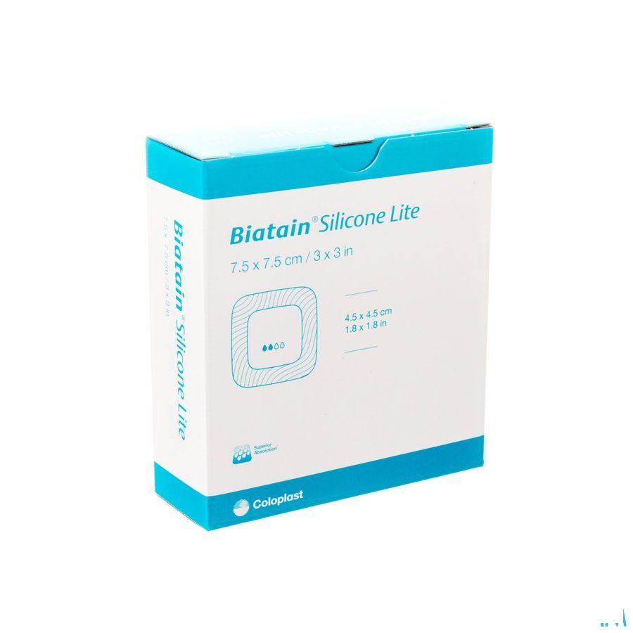 Biatain Silic. Lite Schuimverb 7,5x 7,5 10 33444  -  Coloplast