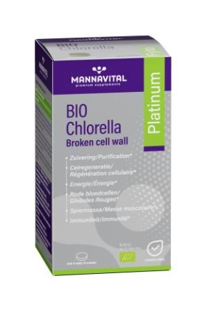 Mannavital Bio Chlorella Platinum V-tabl 240